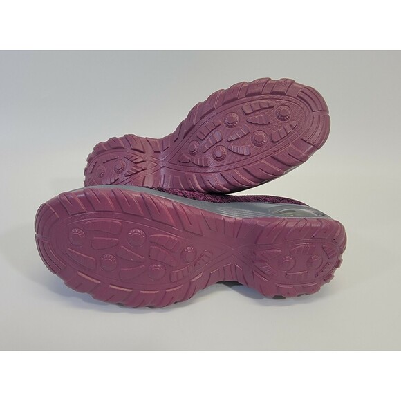 NANIYA‎ Women's Size 7.5 Black Purple Knit Top SlipOn Sneakers Shoes EUC - Picture 10 of 10